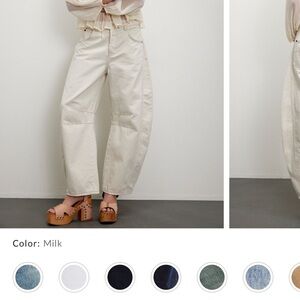Free People Milk White Women Jeans